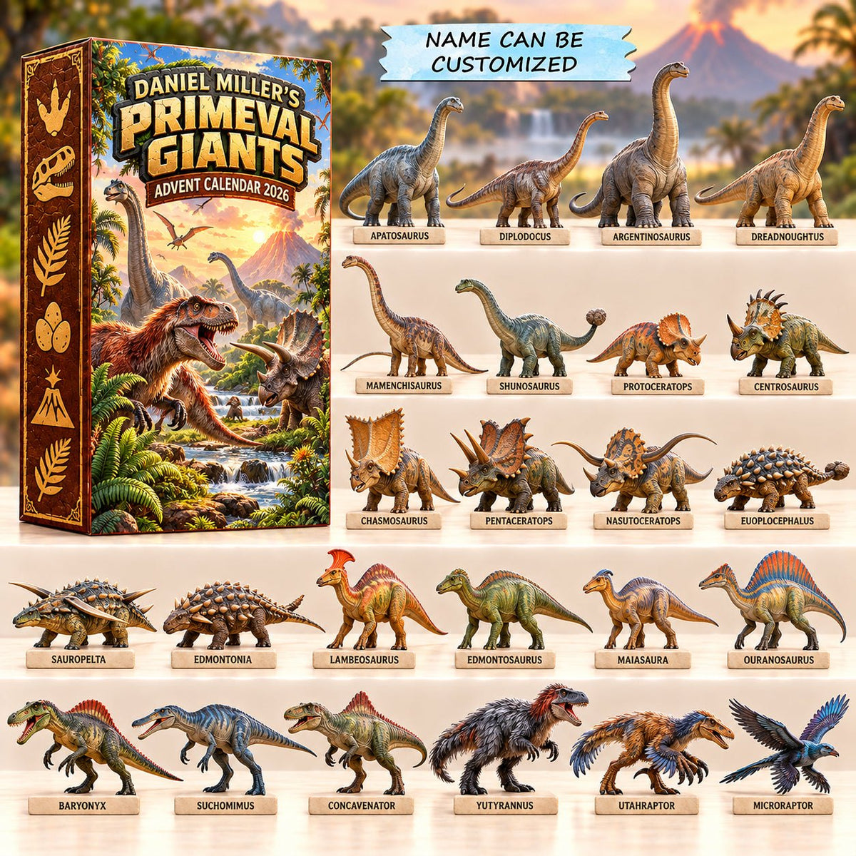 Primeval Giants advent calendar
