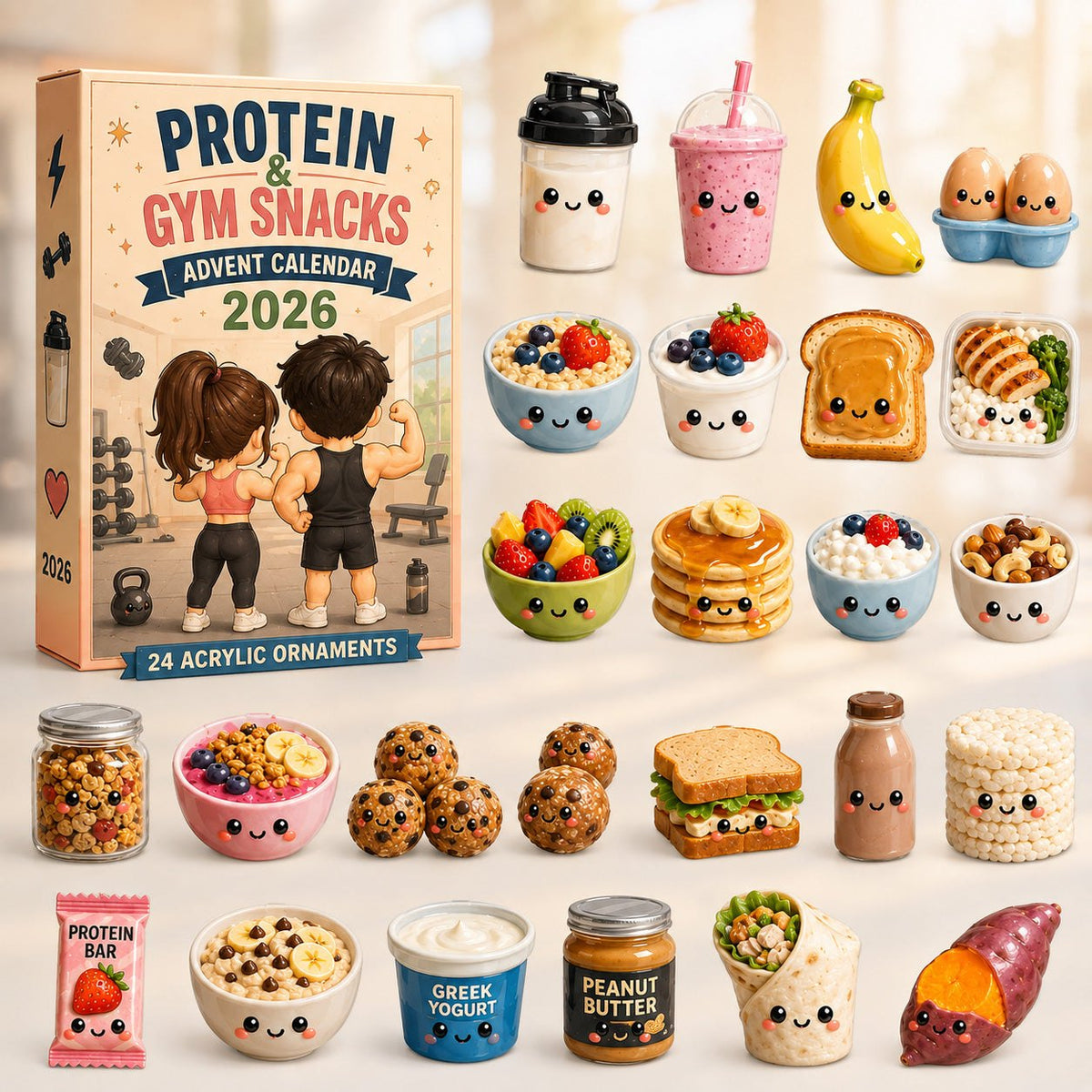 Protein & Gym Snacks advent calendar