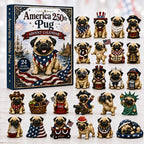 Pug advent calendar