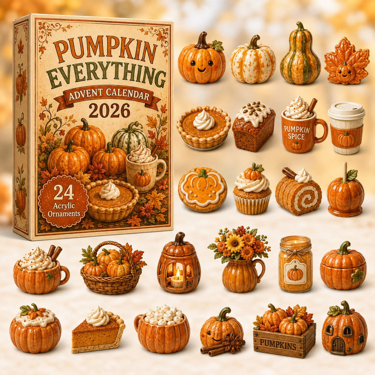Pumpkin Everything advent calendar