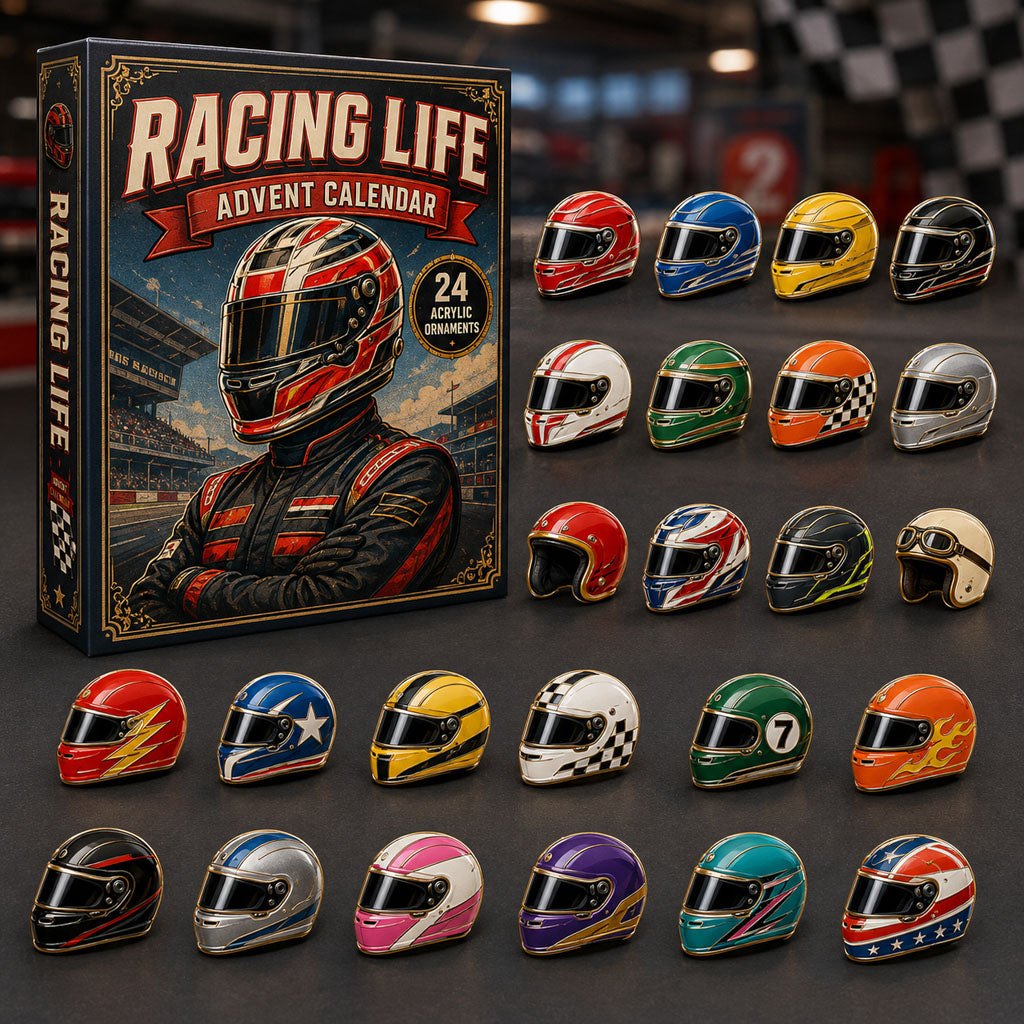 Racing Helmet advent calendar
