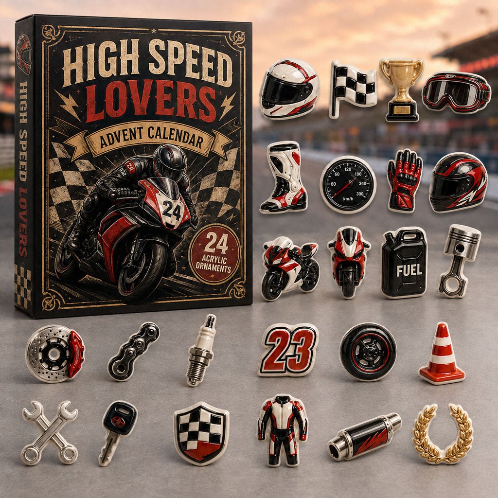 Racing Motorcycle advent calendar