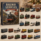 Railway Vehicles Train advent calendar