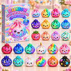 Rainbow Glitter Dumpling advent calendar