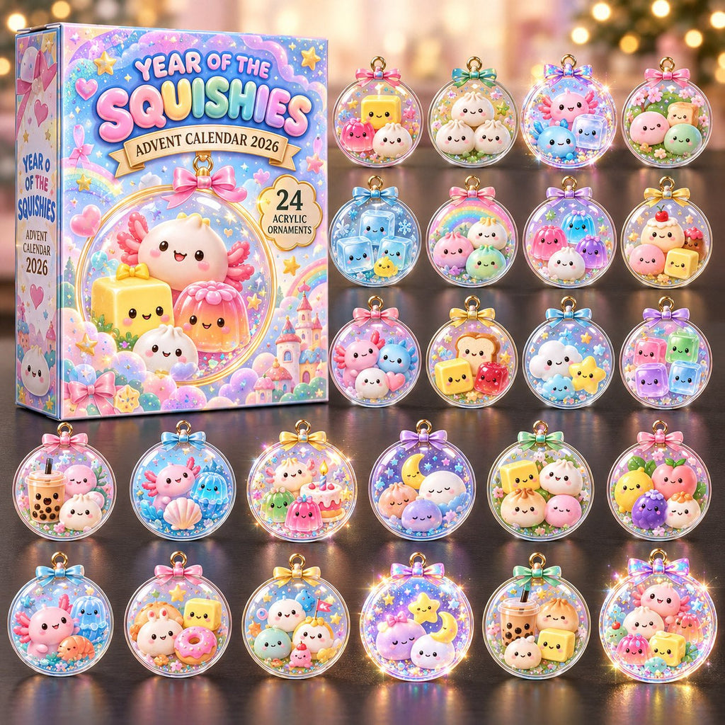 Rainbow Squishy advent calendar