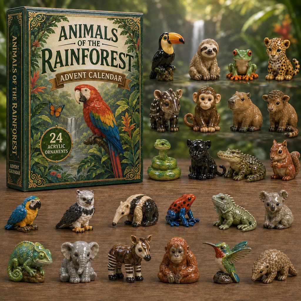 Rainforest Animals Life advent calendar
