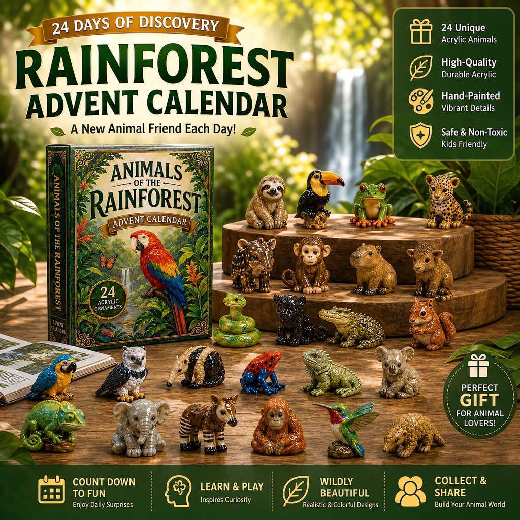 Rainforest Animals Life advent calendar
