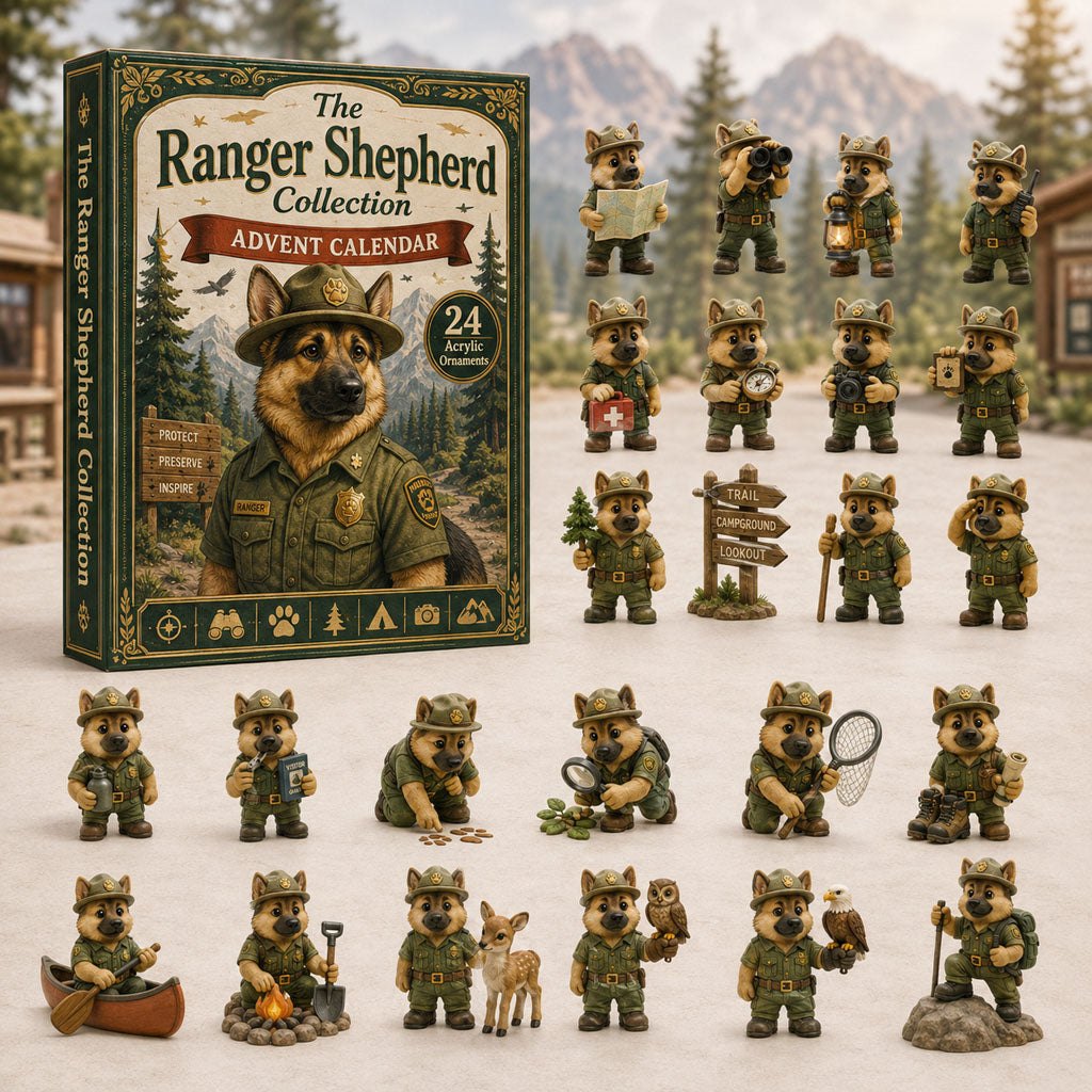 Ranger Shepherd Dog advent calendar