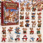 Reindeer Village advent calendar