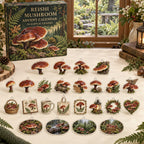 Reishi Mushroom Advent Calendar - 24 Acrylic Charms