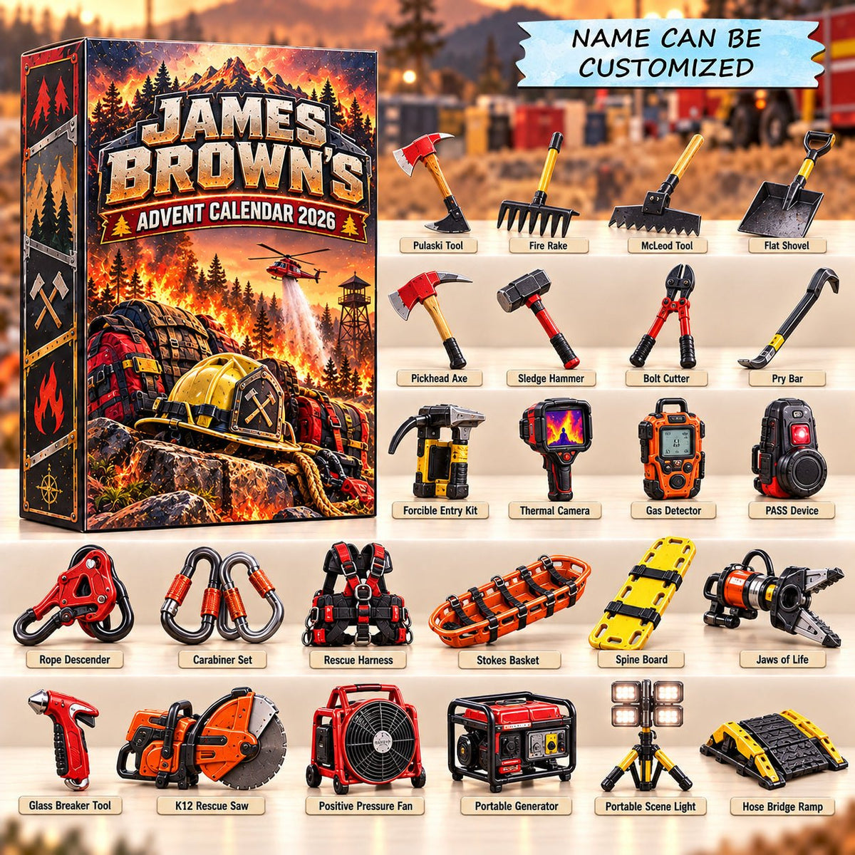 Rescue Arsenal advent calendar