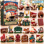 Retro American Football advent calendar