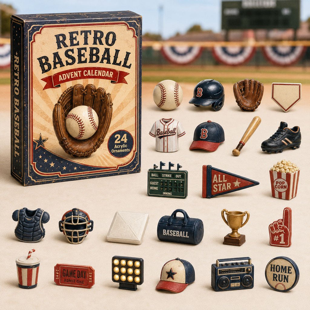 Retro Baseball advent calendar