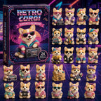 Retro Corgi advent calendar