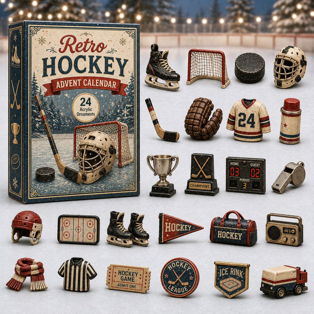Retro Hockey advent calendar