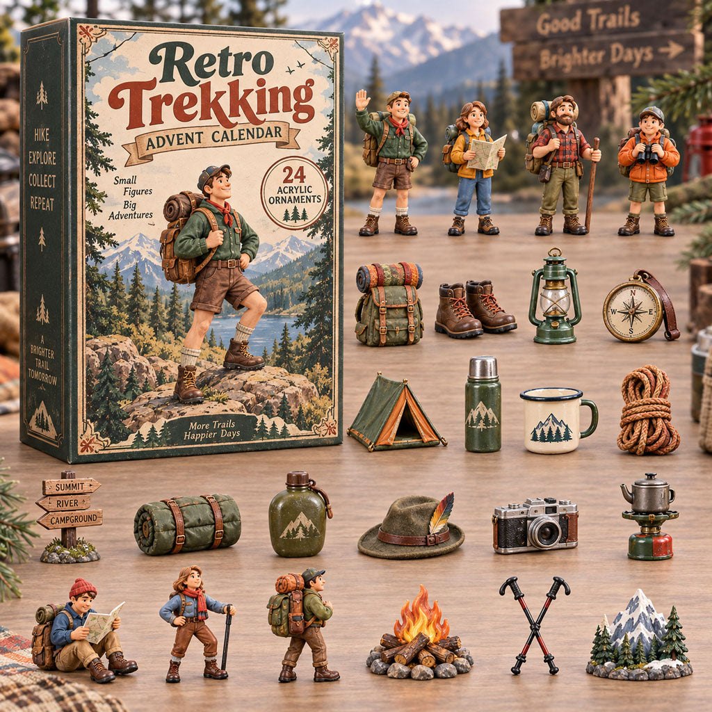 Retro Trekking advent calendar