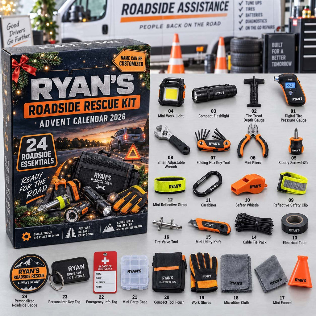 Roadside Rescue Kit advent calendar