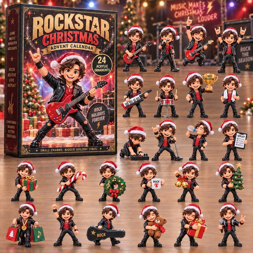 Rockstar Christmas advent calendar