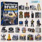 Rooftop HVAC advent calendar