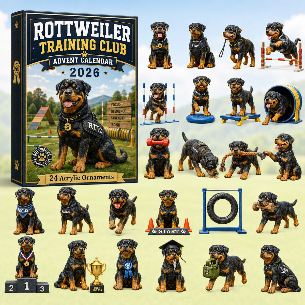 Rottweiler Training Club advent calendar