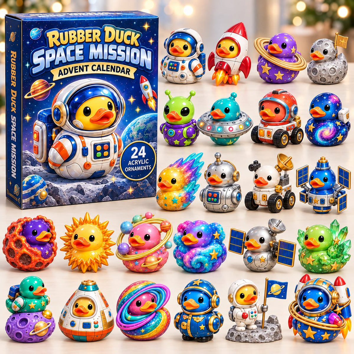 Rubber Duck Space Mission advent calendar