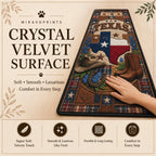 MiravoPrints runner rug product information, reference card 5; example artwork may differ