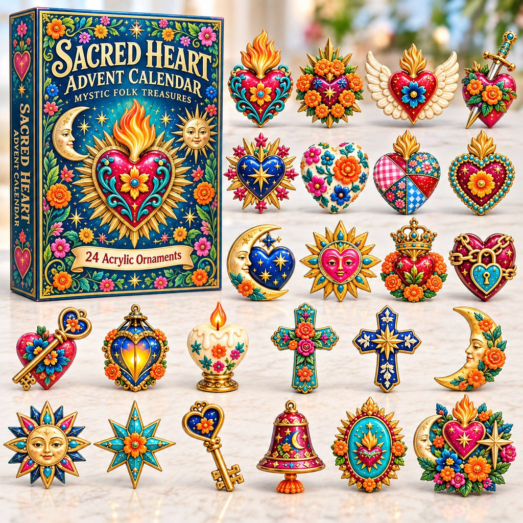 Sacred Heart Mystic Folk Treasures advent calendar