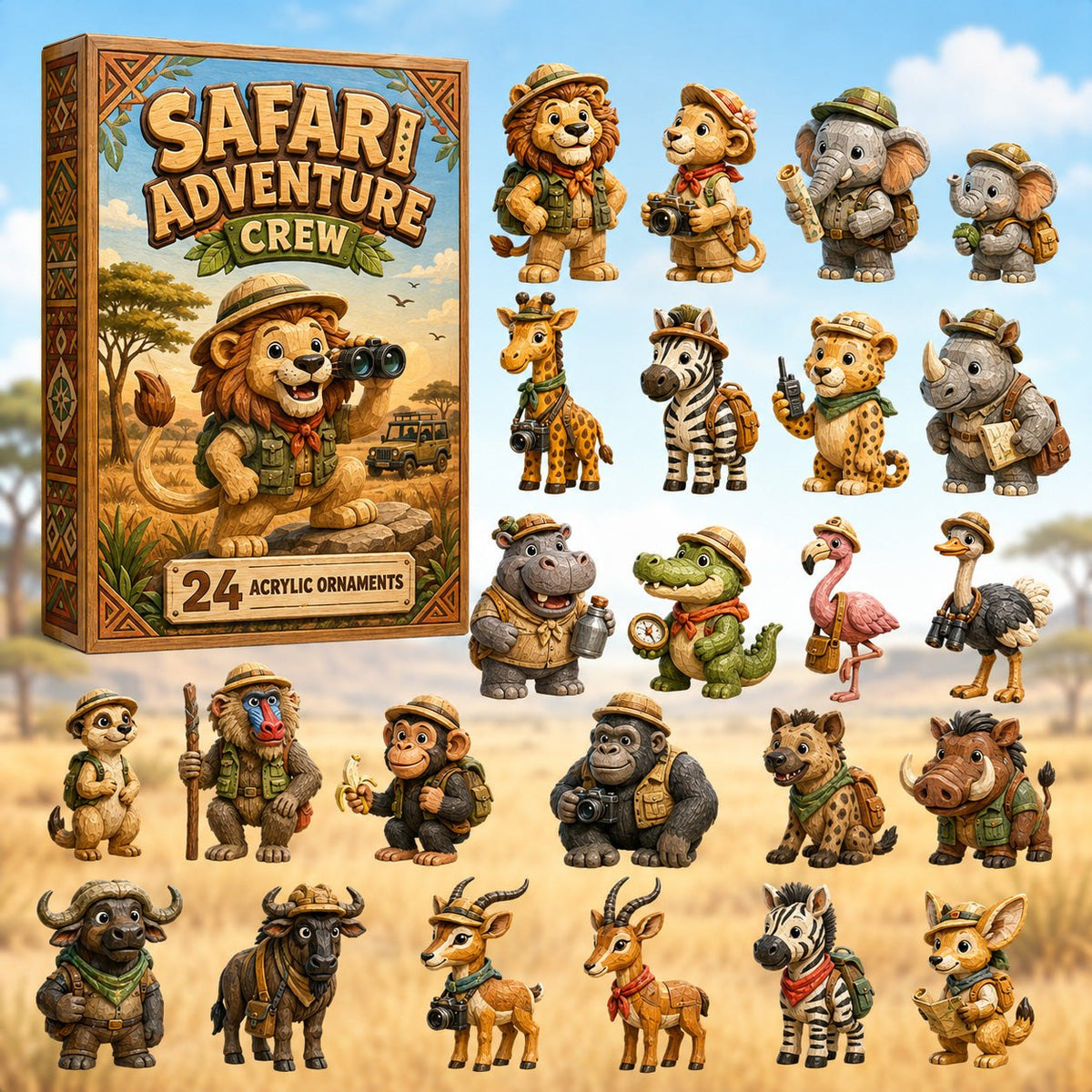 Safari Adventure Crew advent calendar