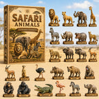 Safari Animals advent calendar