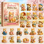 Sakura Shiba Inu advent calendar