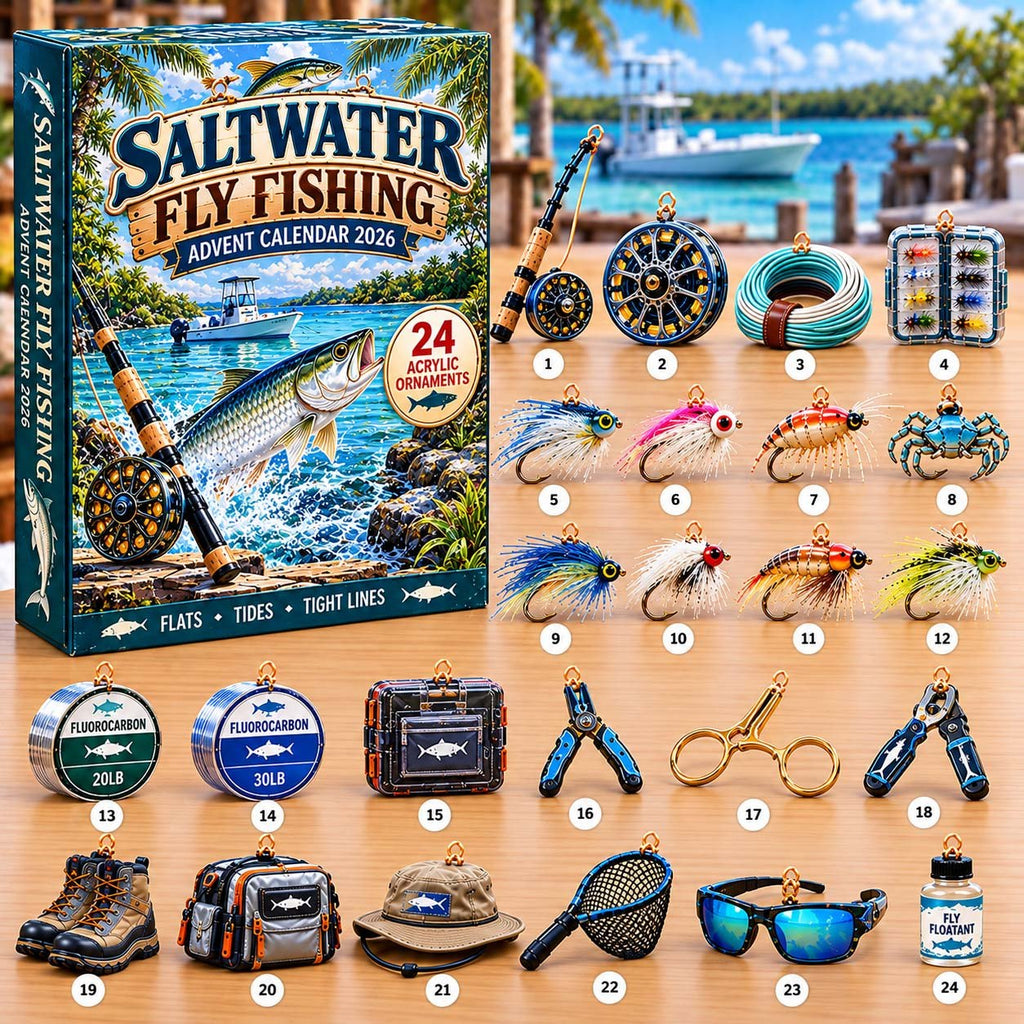 Saltwater Fly Fishing advent calendar