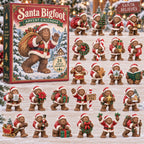 Santa Bigfoot advent calendar