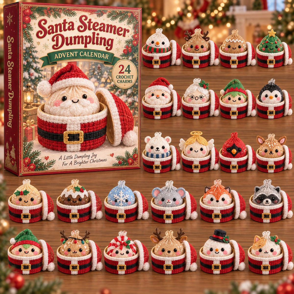 Santa Dumpling advent calendar