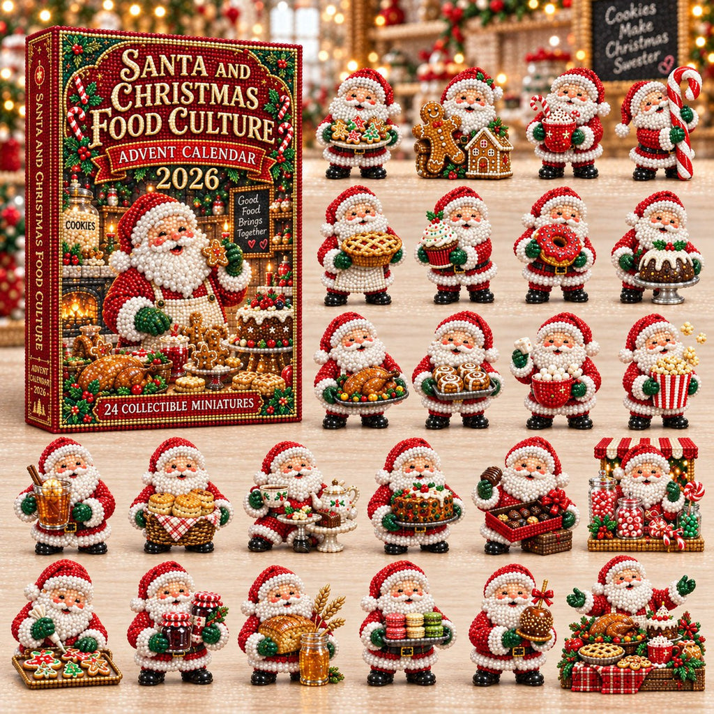 Santa Food advent calendar