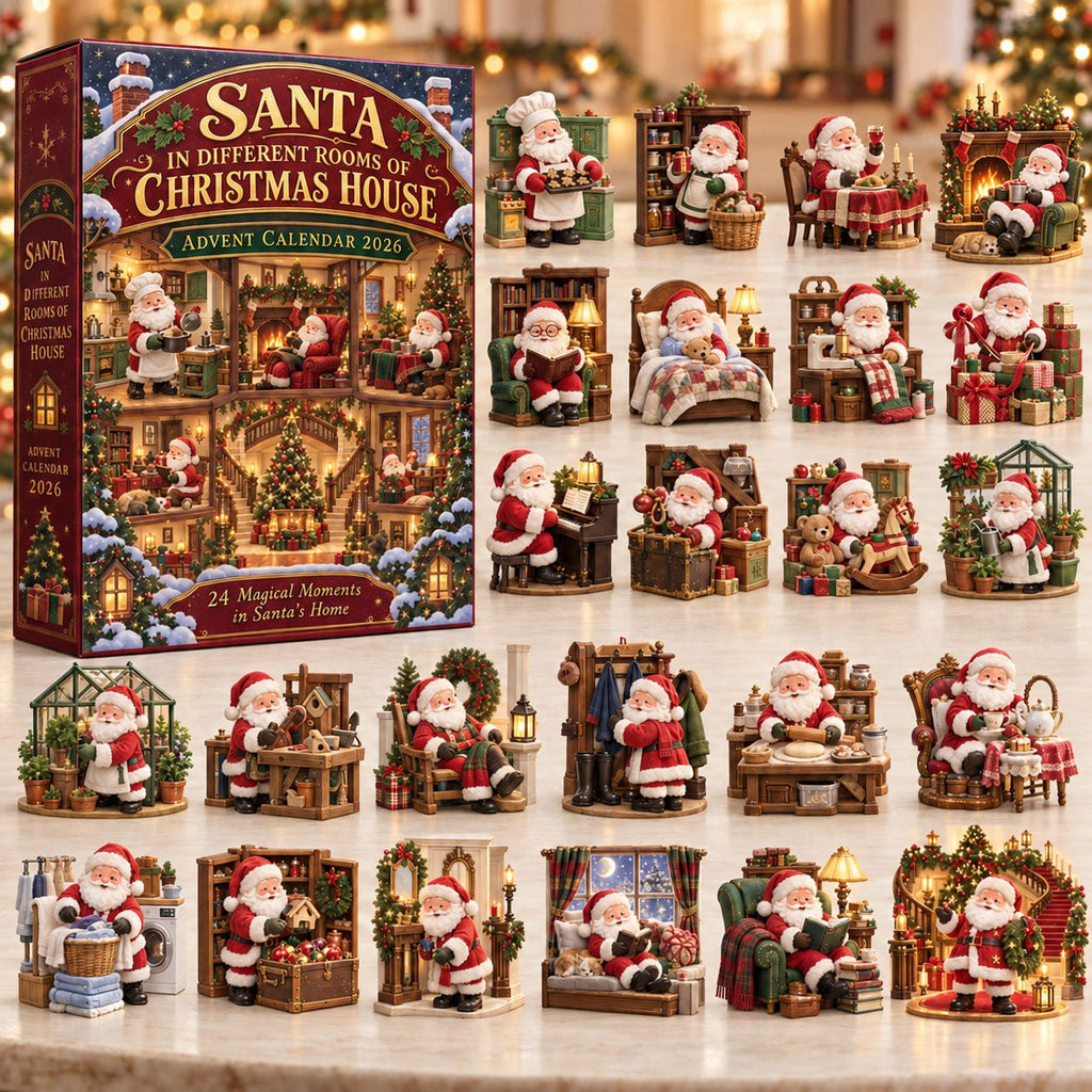 Santa House advent calendar