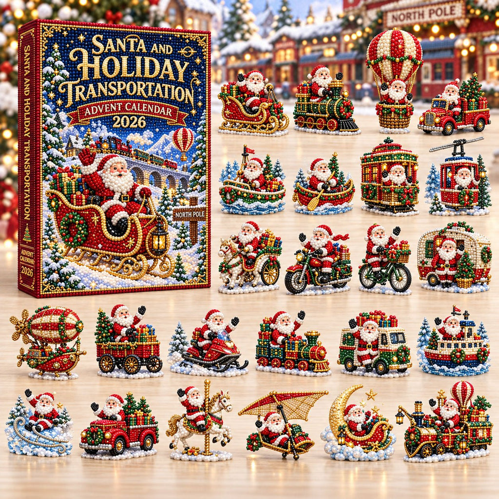 Santa Transport advent calendar