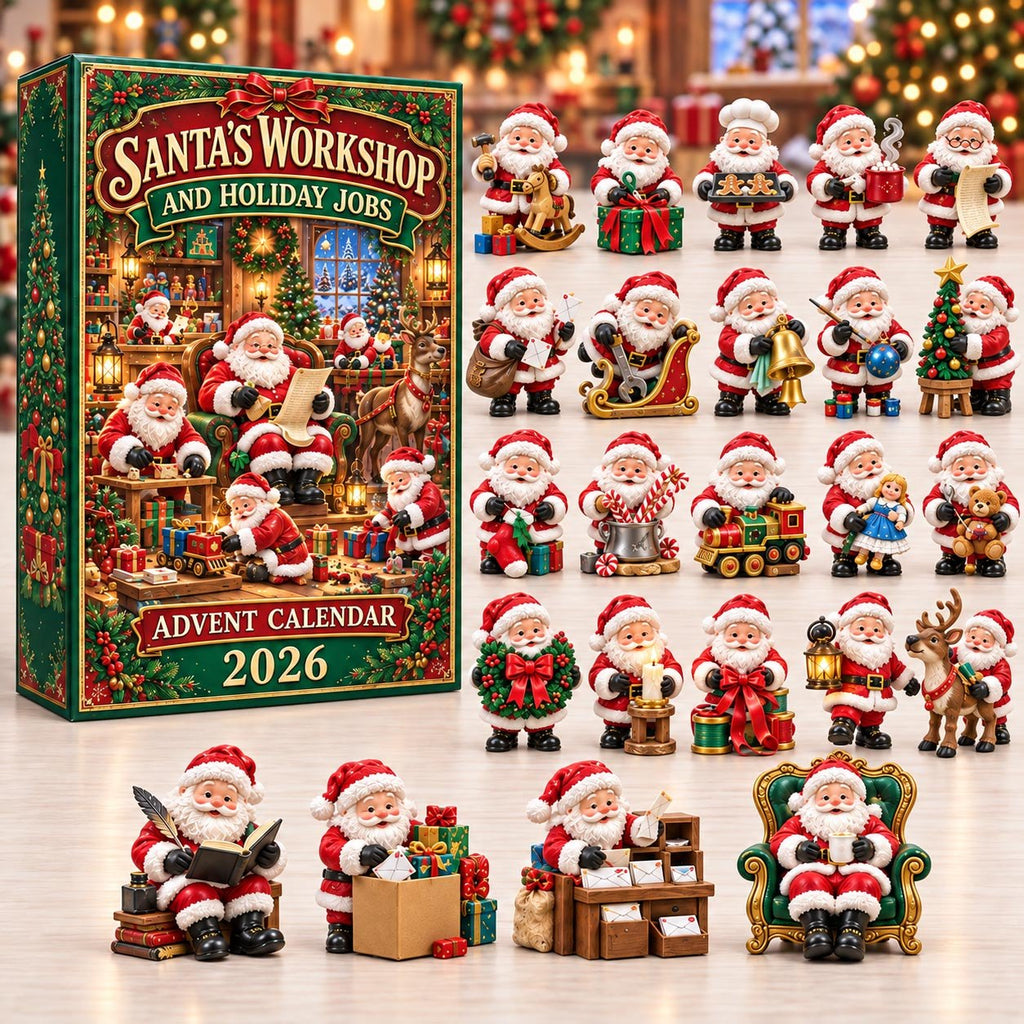 Santa Workshop advent calendar