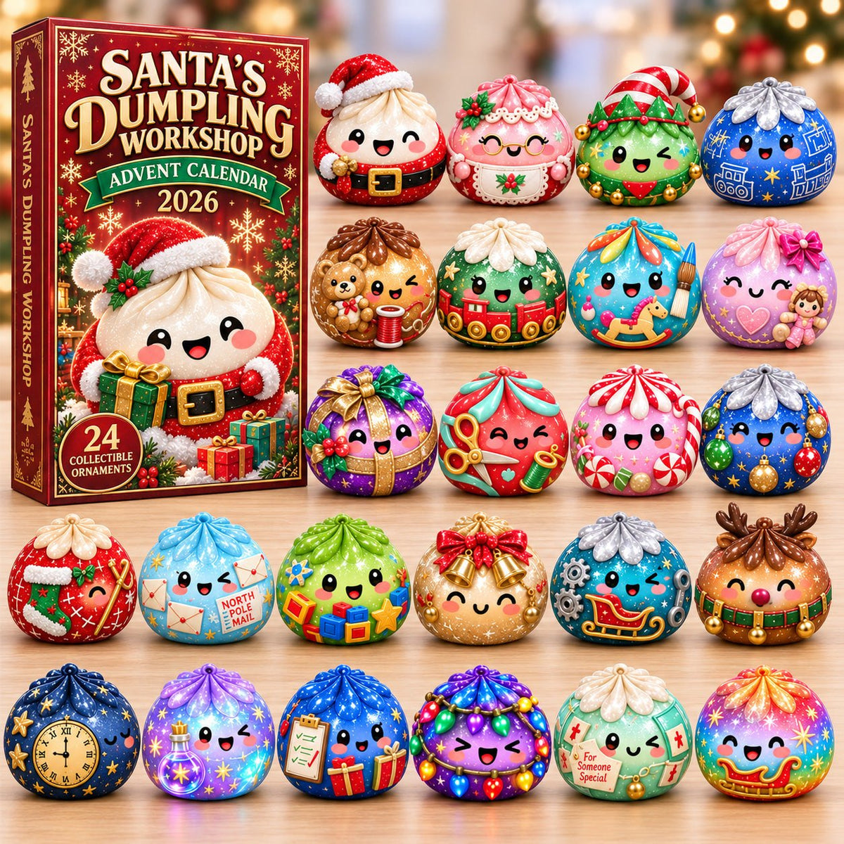 Santas Dumpling Workshop advent calendar