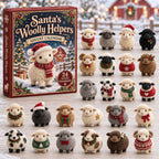 Santas Woolly Helpers advent calendar