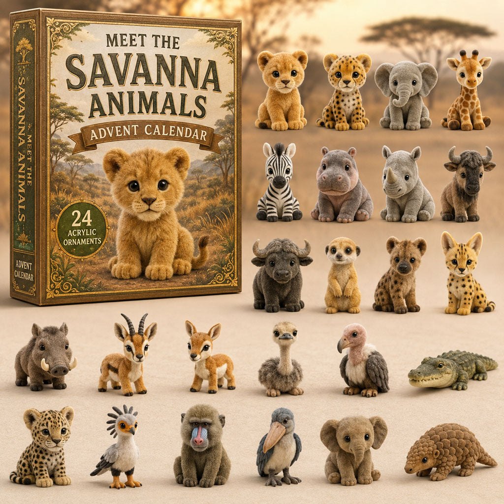 Savanna Animals Life advent calendar