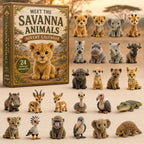 Savanna Animals Life advent calendar
