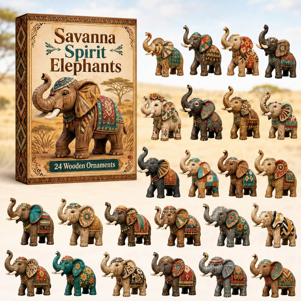 Savanna Spirit Elephants advent calendar