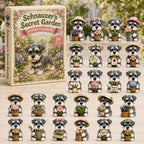 Schnauzer Secret Garden advent calendar