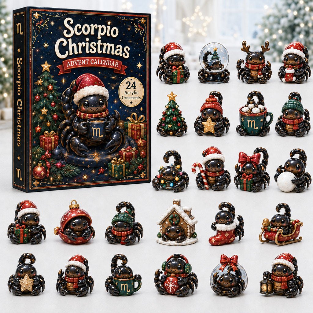 Scorpio Dark Christmas advent calendar