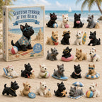 Scottish Terrier Beach advent calendar