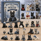 Scottish Terrier Winter advent calendar
