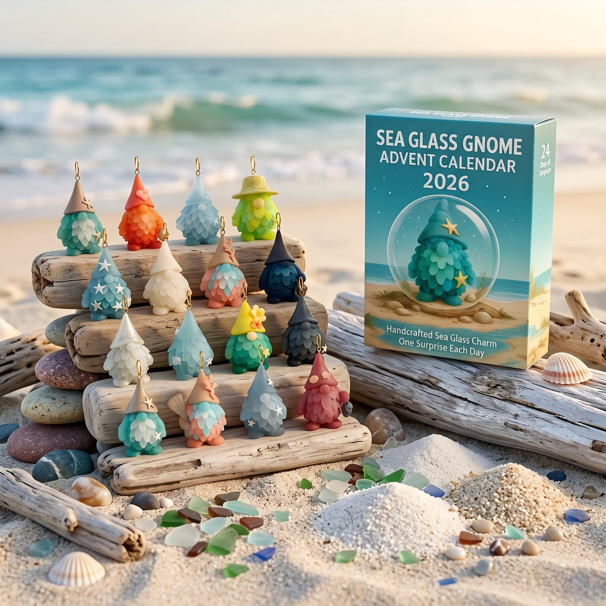 Sea Glass Gnome advent calendar