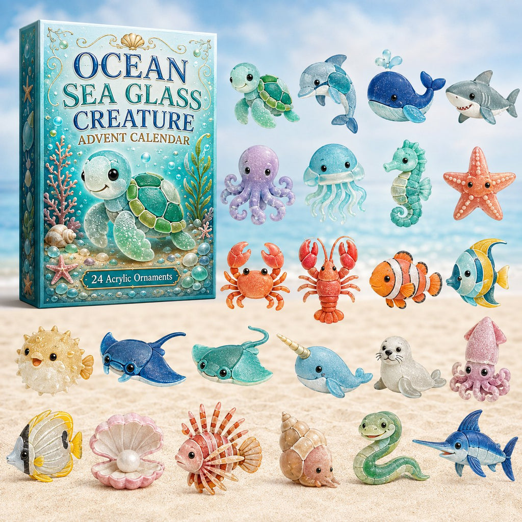 Sea Glass Ocean Friends advent calendar