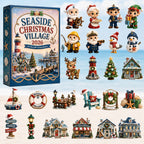 Seaside Christmas Village advent calendar