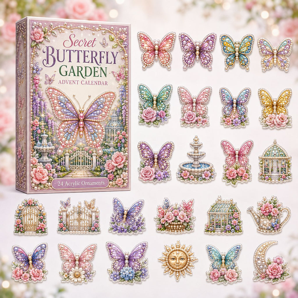 Secret Butterfly Garden advent calendar